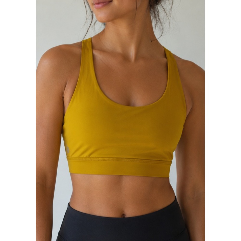 Lululemon Energy Bra In Fools Gold | SIZE M